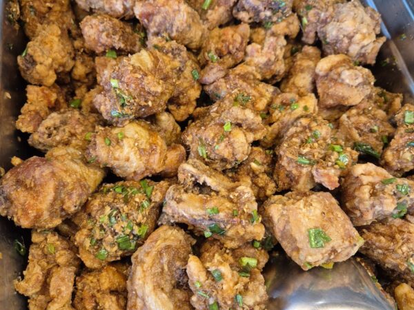 Poulet croustillant gingembre