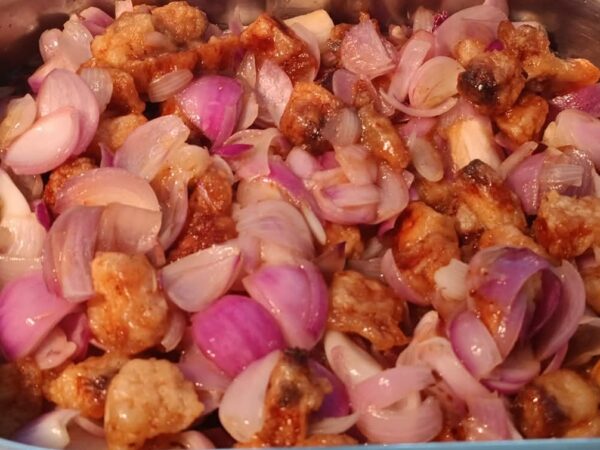 Poulet aux Oignons
