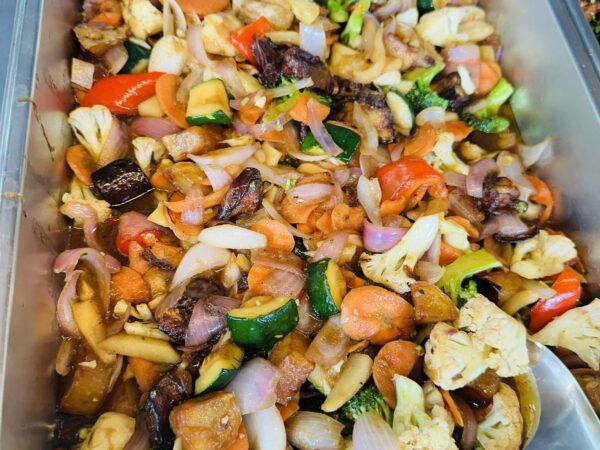 Sauté légumes végétarien